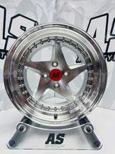 15” AS- RARI M7903 4/100 Silver machine face